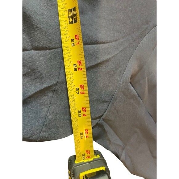 Agnes Orida 4x Blue Ruffled V-neck Long Sleeve Top NWT Office Work Wear - Picture 6 of 10